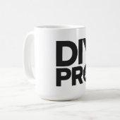 DIYプロTシャツ コーヒーマグカップ (正面左)