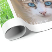 DIYペット写真家の動物コラージュフレーム ラッピングペーパー (ロールコーナー)