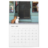 DIYペット動物写真カスタム写真年次 カレンダー (3月 2027)