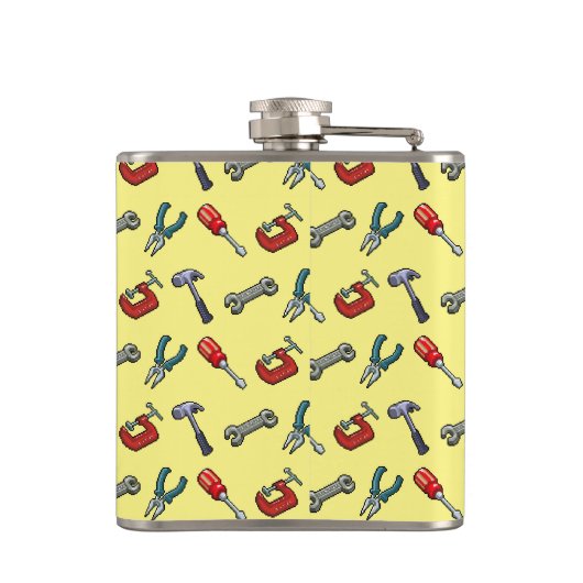 DIYマスターピクセルアートツールパターンのプロパティ フラスク (裏面)