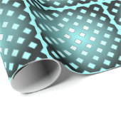 DIYミックスとマッチカラーラティス抽象芸術 ラッピングペーパー (ロールコーナー)