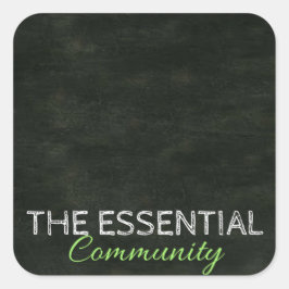 DIYラベル スクエアシール