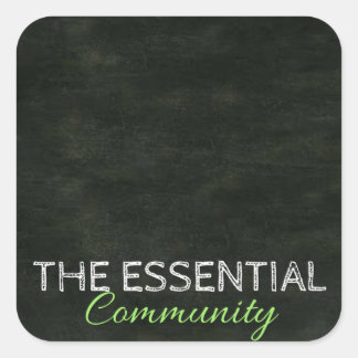 DIYラベル スクエアシール