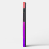 DIYロゴ、アートフォトカーブカラーシェイプ名白 Case-Mate iPhoneケース (裏面 / 左)