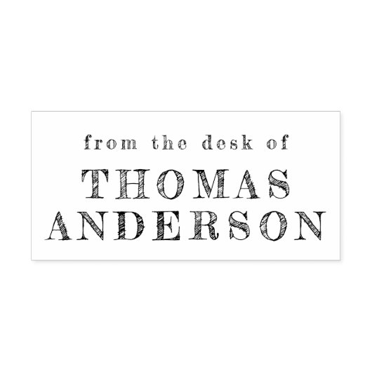 DIYヴィンテージ個人文房具の手書きスタンプ セルフインキングスタンプ (デザイン)