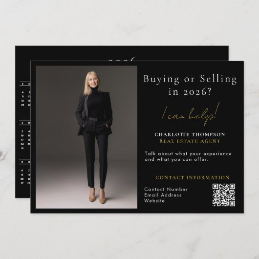 DIY不動産仲介業者買の販売実在財団写真2026 シーズンカード (正面/裏面)