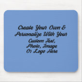 DIY任意の色のカスタムマウスパッドパーソナライズされた、 マウスパッド (正面)