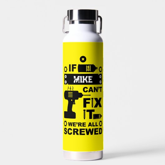 DIY修正おもしろいIt修復 ウォーターボトル (正面)