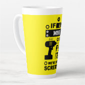 DIY修正おもしろいIt修復 カフェラテマグ (左アングル)