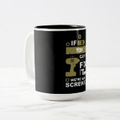 DIY修正おもしろいIt修復 ツートーンマグカップ (正面左)