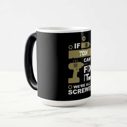 DIY修正おもしろいIt修復 モーフィングマグカップ (正面左)