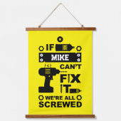 DIY修正おもしろいIt修復 吊り下げ型タペストリー (正面)