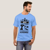 DIY修正おもしろいIt修復 Tシャツ (正面フル)