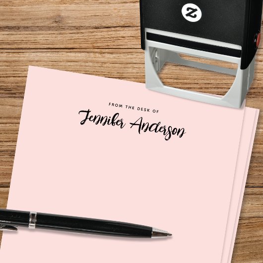 DIY個人モダン文房具の手書きスタンプ セルフインキングスタンプ