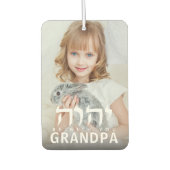 DIY写真YHVHあなたと一緒におじいちゃん カーエアーフレッシュナー (正面)