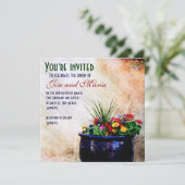 DIY南西部スタイルの結婚式招待状 招待状 (スタンド正面)