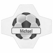 DIY名のサッカーボール，白黒 サッカーボール (フラット)