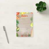 DIY名、To Doリスト、木版写真の野菜 ポストイット (オフィス)