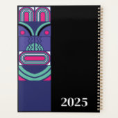 DIY幾何学的プランナー：独自のレトロシックを作成 プランナー手帳 (裏面)