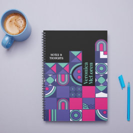 DIY幾何学的プランナー：独自のレトロシックを作成 プランナー手帳