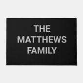 DIY形式 |カスタム文字 ドアマット (正面)