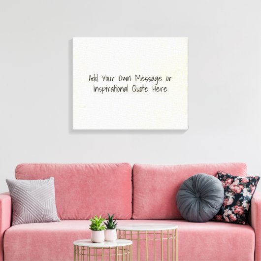 DIY感動的やる気を起こさせる引用文、歌詞など キャンバスプリント (インサイチュ (リビング))