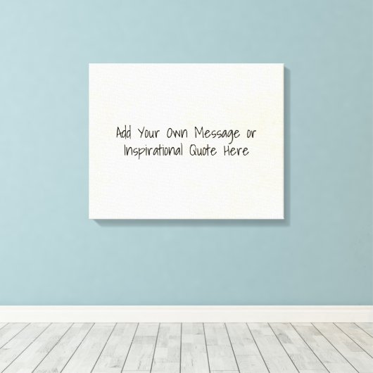 DIY感動的やる気を起こさせる引用文、歌詞など キャンバスプリント (インサイチュ (ウッドフロア))