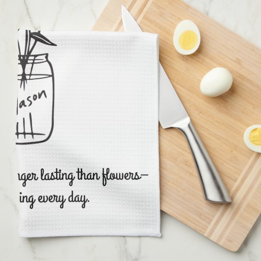 DIY手摺タオル キッチンタオル (四つ折り)