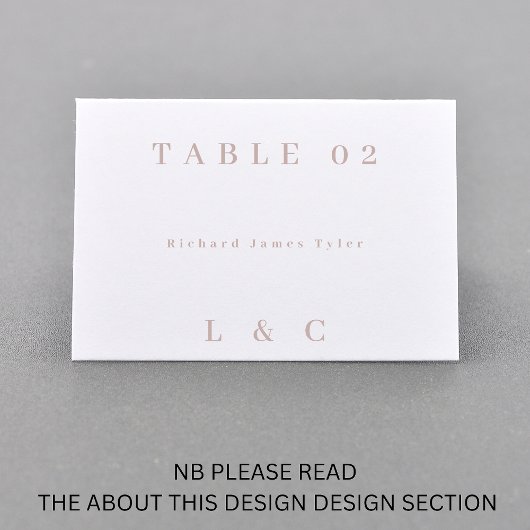 DIY折り畳みモダンダーティピンク座席表