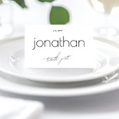 DIY折り畳み白黒結婚ズ座席表 テーブルナンバー