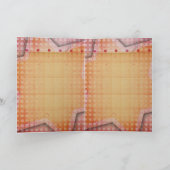 DIY水玉模様カラフルバルミツワーデザイン カード (内部)