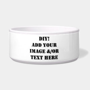 DIY犬の飲むことおよび食糧ボール ボウル