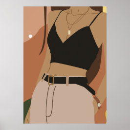 Diy独自のの色のカスタム傾向を作成2022シック ポスター