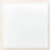 DIY独自のガラスコースター ガラスコースター (正面)