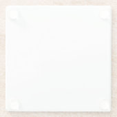 DIY独自のガラスコースター ガラスコースター (裏面)