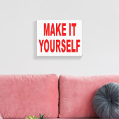 DIY独自のキャンバスプリントアートワークの作成 キャンバスプリント (インサイチュ (リビング))