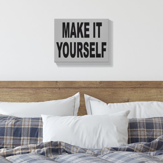 DIY独自のキャンバスプリントアートワークの作成 キャンバスプリント (インサイチュ (寝室))