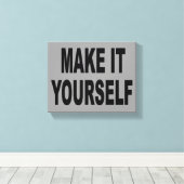 DIY独自のキャンバスプリントアートワークの作成 キャンバスプリント (インサイチュ (ウッドフロア))