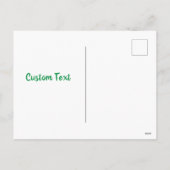 DIY独自のクリスマスをパーソナライズされた作成 シーズンポストカード (裏面)