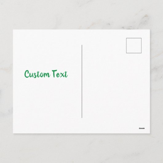 DIY独自のクリスマスをパーソナライズされた作成 シーズンポストカード (裏面)