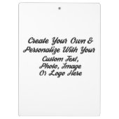 DIY独自のクリップボードカスタムを作成パーソナライズされたする クリップボード (裏面)