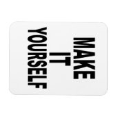 DIY独自のフレキシブル冷蔵庫用マグネットの作成 マグネット (横)