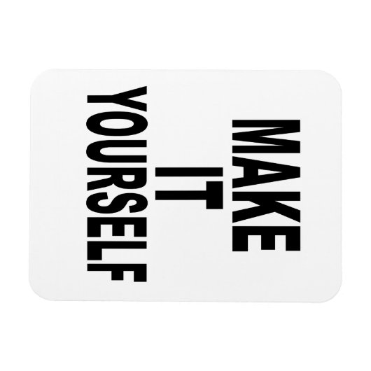 DIY独自のフレキシブル冷蔵庫用マグネットの作成 マグネット (横)