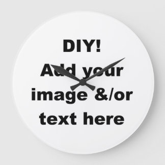 DIY独自のホームデッキの壁時計を作成 ラージ壁時計