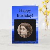 DIY独自の作成 |フォパーソナライズされたトフレーム カード (黄色い花)