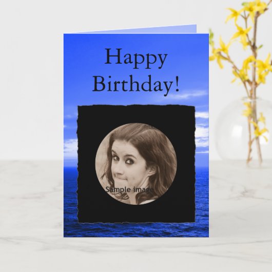 DIY独自の作成 |フォパーソナライズされたトフレーム カード (黄色い花)