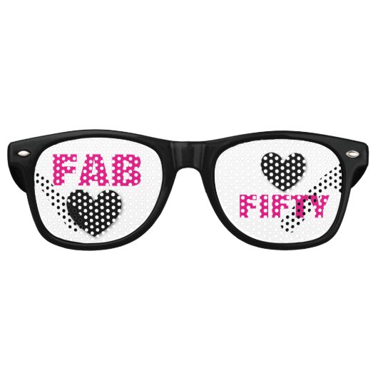 DIY独自の誕生日パーティーシェードA62 レトロサングラス (正面)