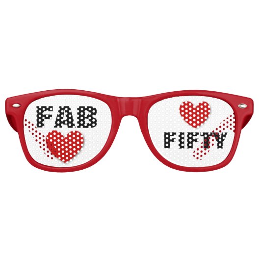 DIY独自の誕生日パーティーシェードA68 レトロサングラス (正面)
