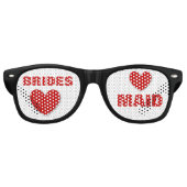 DIY独自のBRIDESMAIDパーティーシェードA60を作成 レトロサングラス (正面)