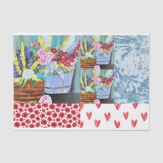 DIY用パタカラフルーンティッシュペーパー 薄葉紙